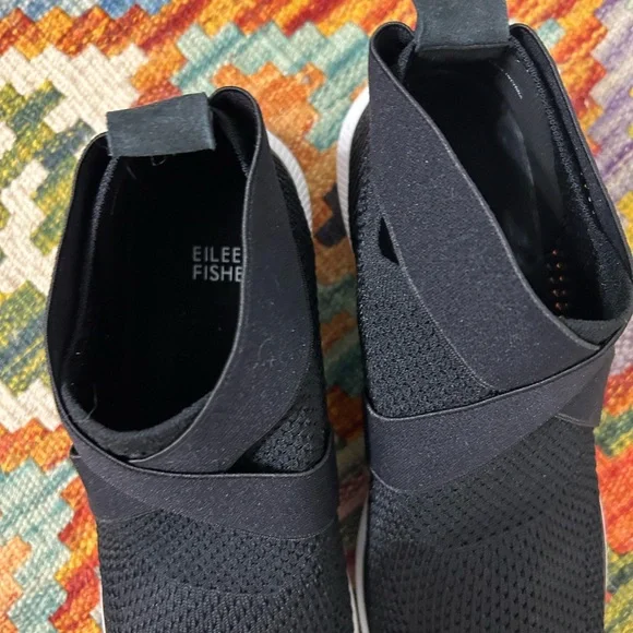 Eileen Fisher Zing Sustainable Stretch Knit Sneaker 8 1/2 - Picture 2 of 6